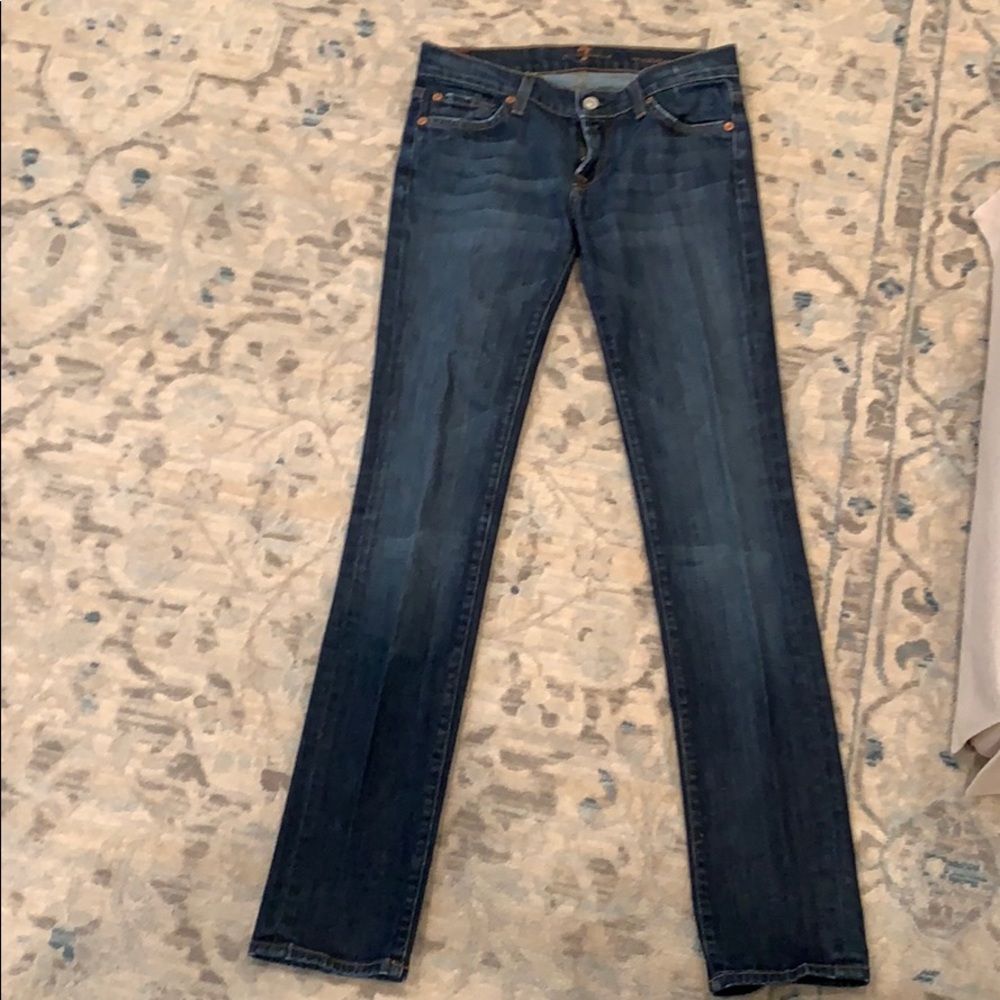 7 for mankind Jeans.  Roxanne Style.  Straight leg